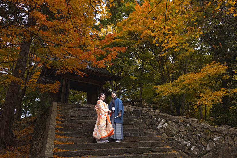 丈六寺 紅葉